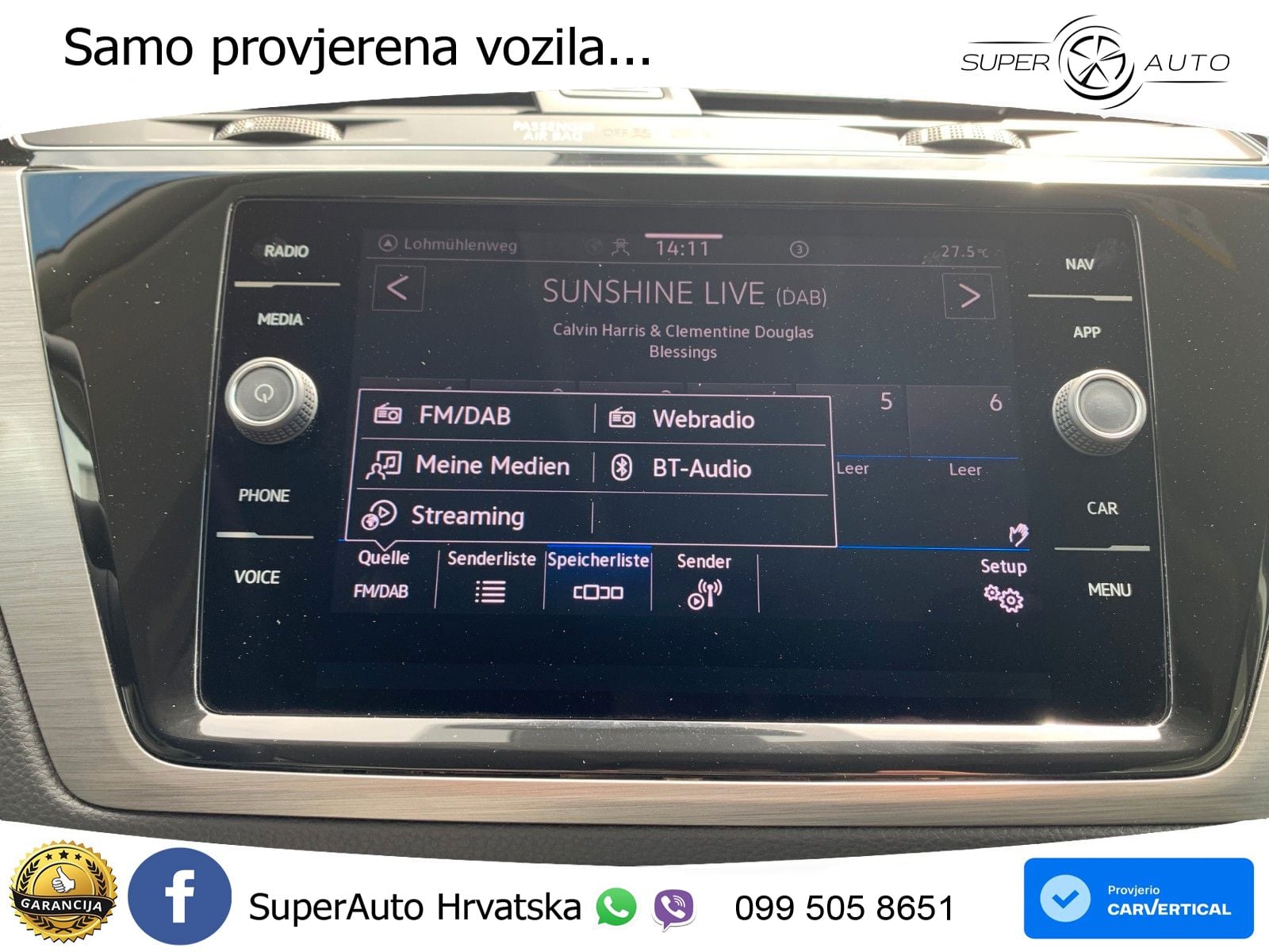 VW Touran LED+GR SJED+ACC
