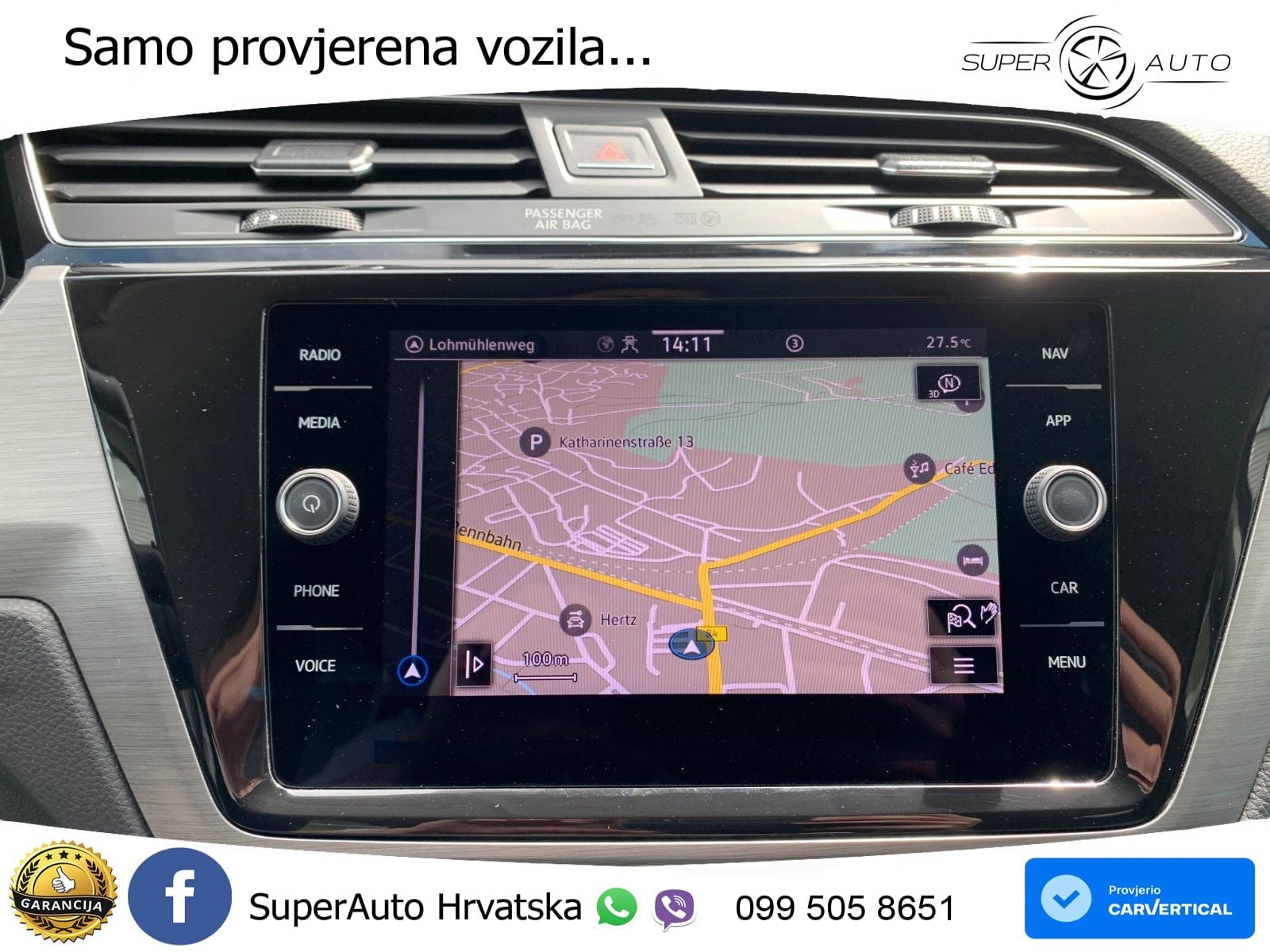 VW Touran LED+GR SJED+ACC