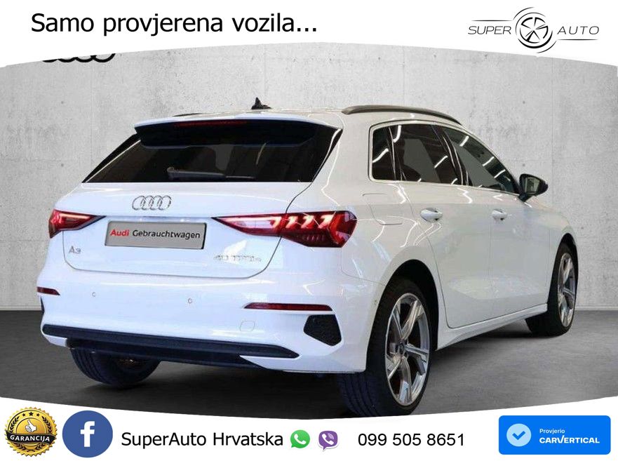Audi A3 40 TFSIe (204 KS) S tronic LED+GR SJED+ACC