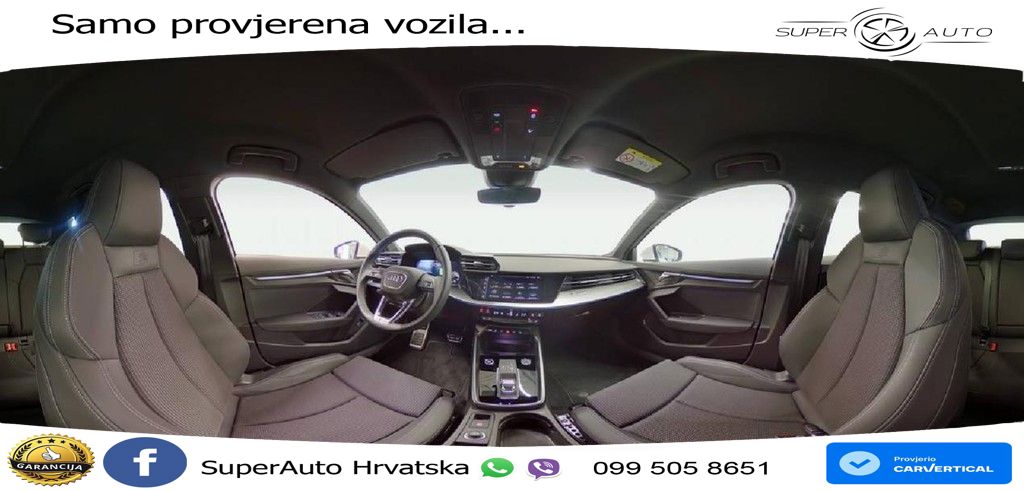 Audi A3 40 TFSIe (204 KS) S tronic LED+GR SJED+ACC