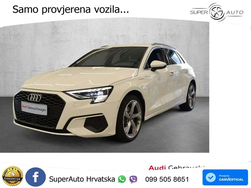 Audi A3 40 TFSIe (204 KS) S tronic LED+GR SJED+ACC