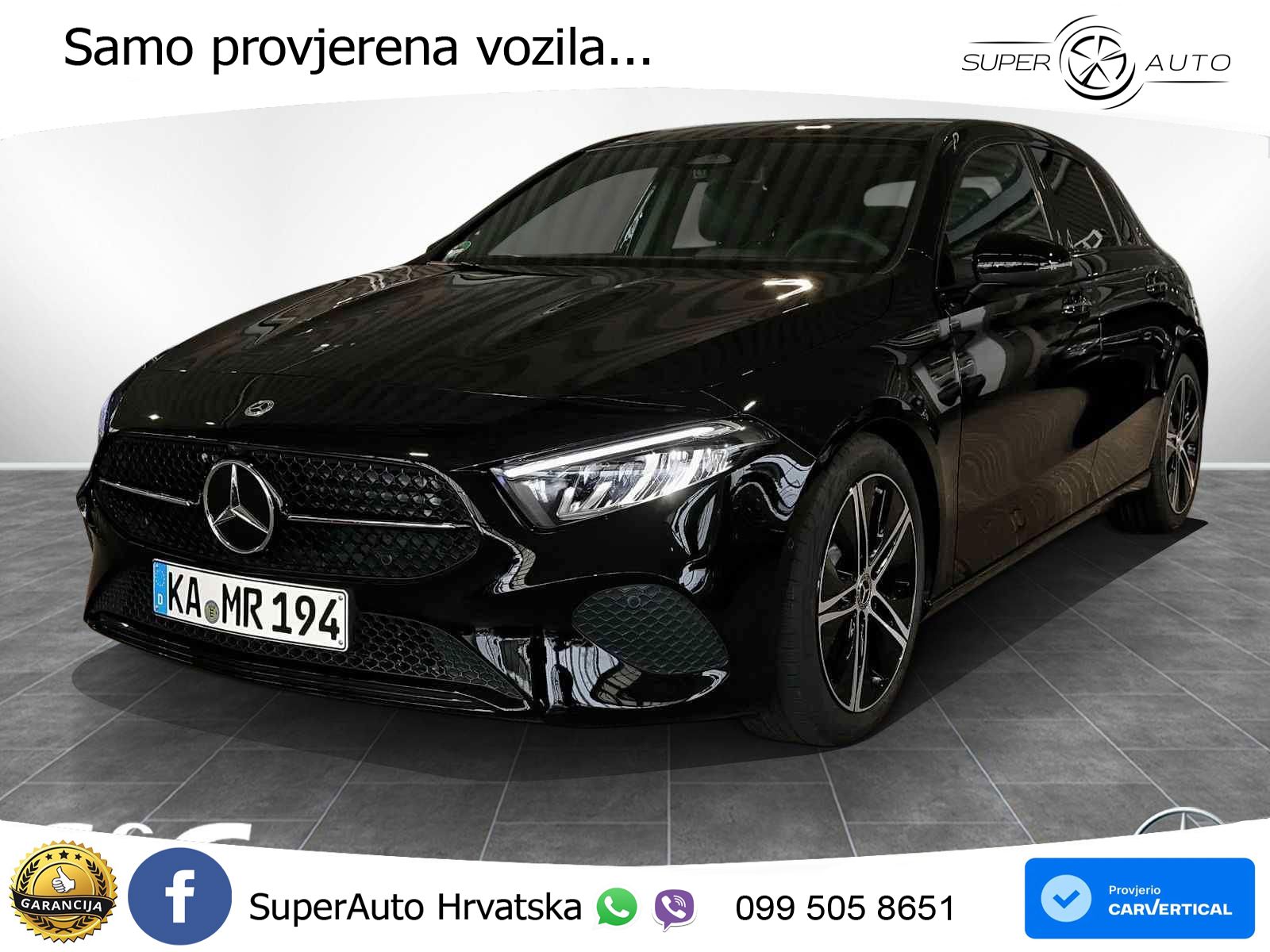 Mercedes-Benz A 200 7G-DCT LED+GR SJED+ACC