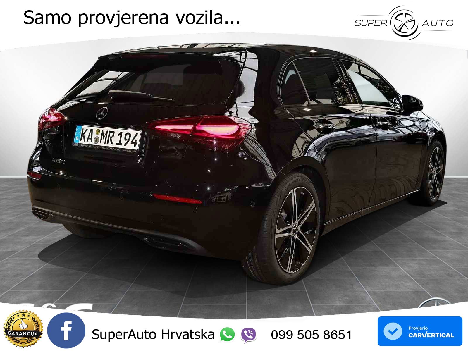 Mercedes-Benz A 200 7G-DCT LED+GR SJED+ACC