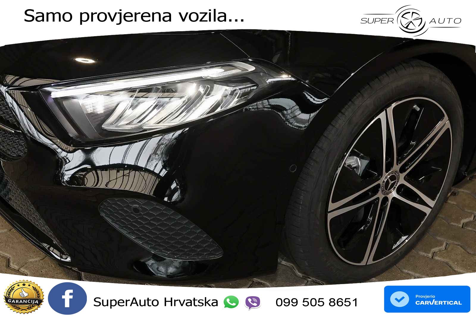 Mercedes-Benz A 200 7G-DCT LED+GR SJED+ACC