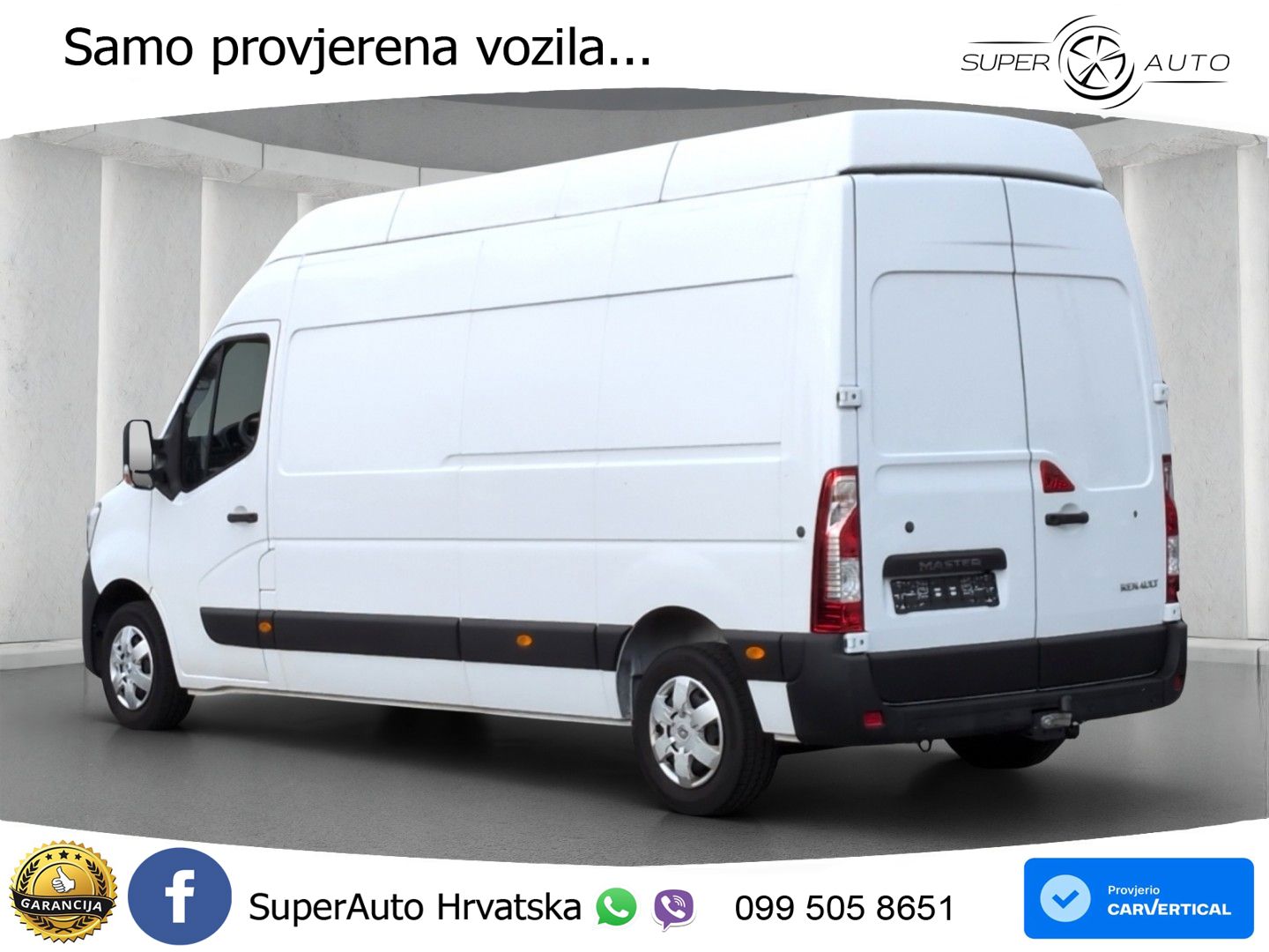 Renault Master Kasten L3H3 3,5t 2.3D*AHK R-Kam Tempo PDC 150 KS