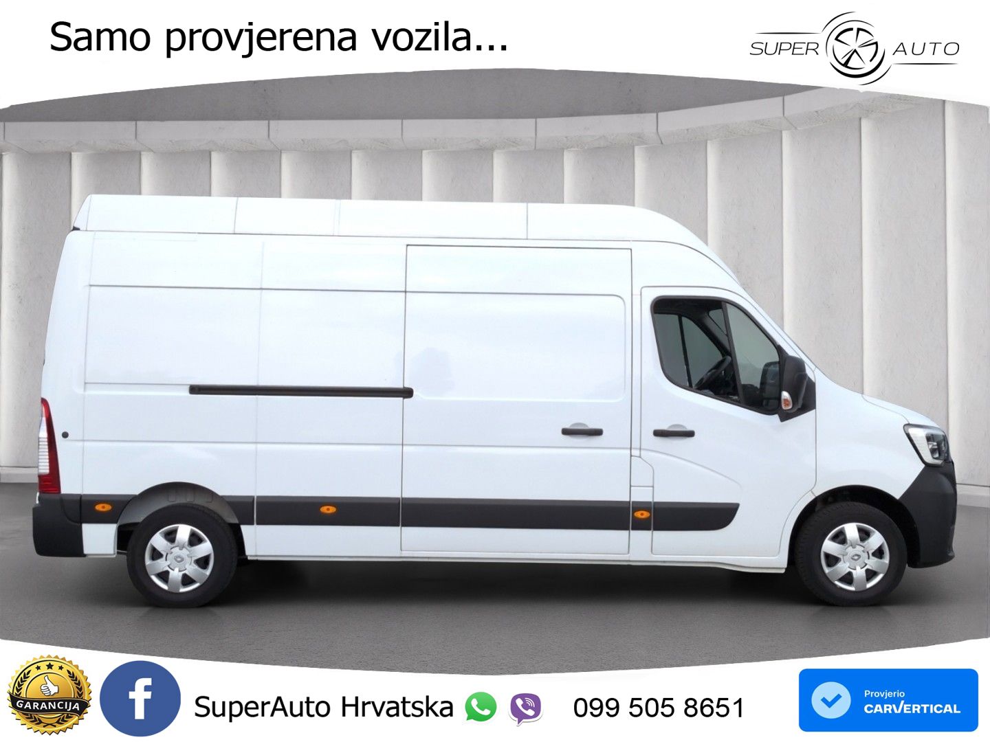 Renault Master Kasten L3H3 3,5t 2.3D*AHK R-Kam Tempo PDC 150 KS