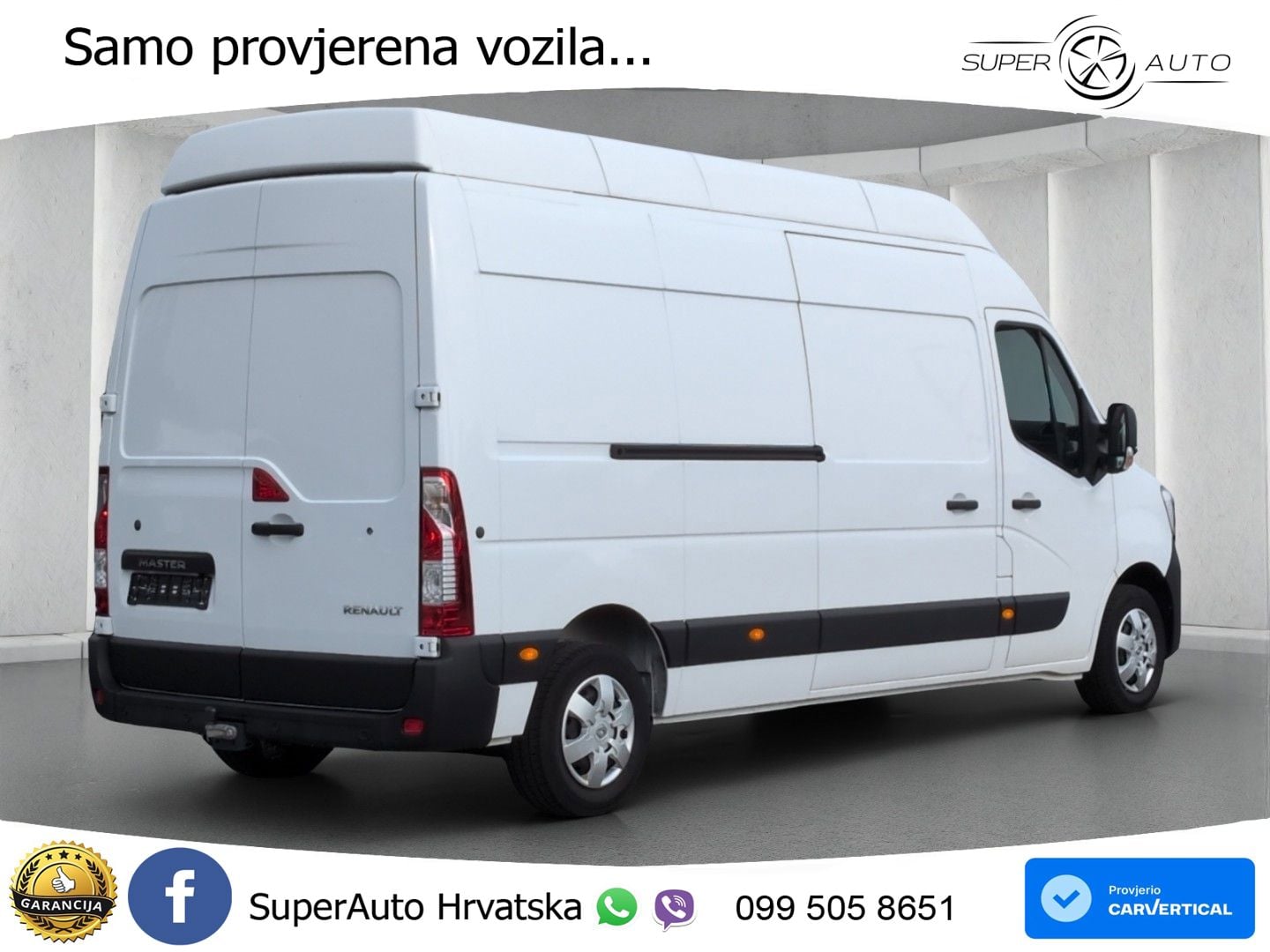 Renault Master Kasten L3H3 3,5t 2.3D*AHK R-Kam Tempo PDC 150 KS