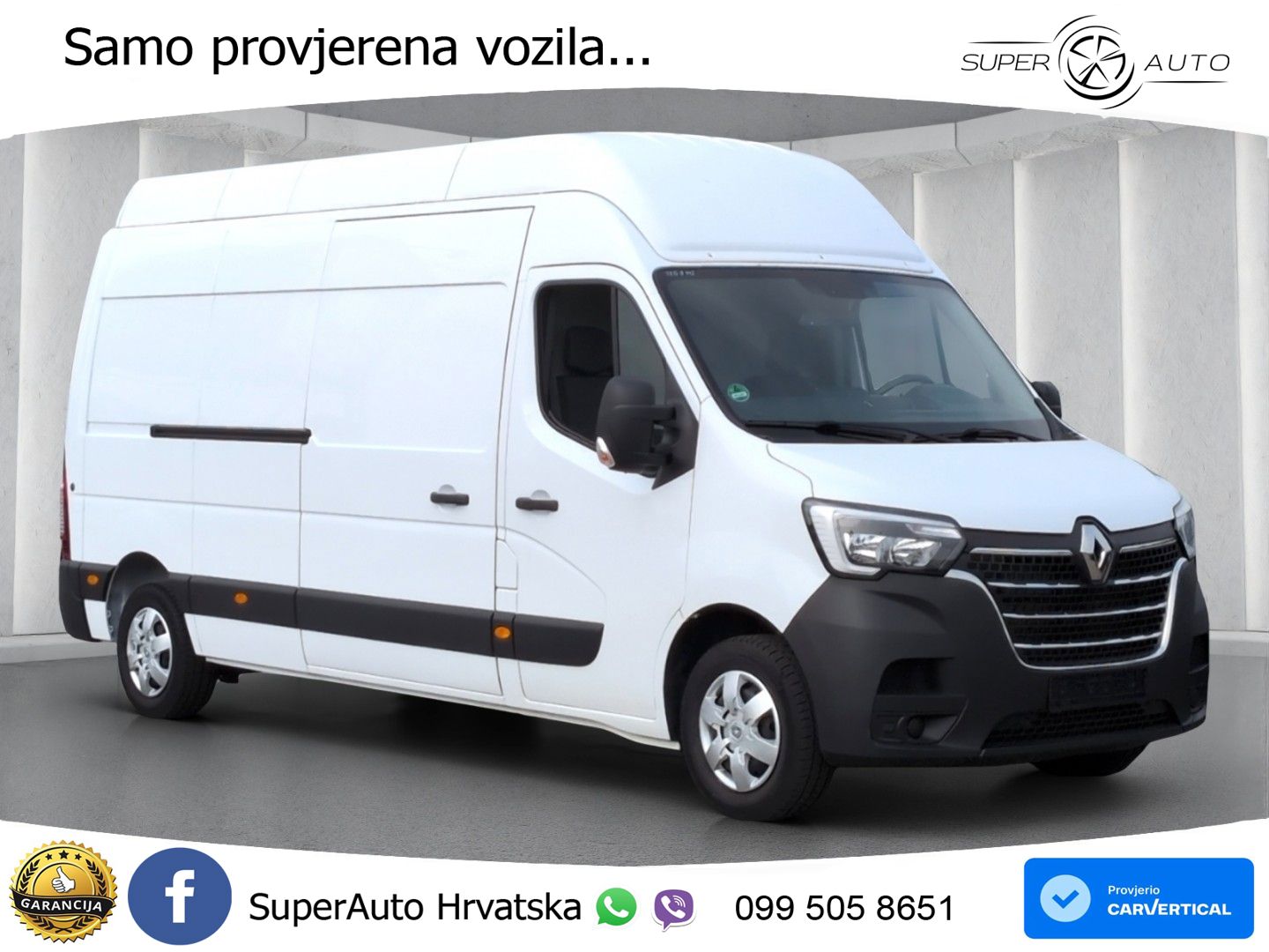Renault Master Kasten L3H3 3,5t 2.3D*AHK R-Kam Tempo PDC 150 KS