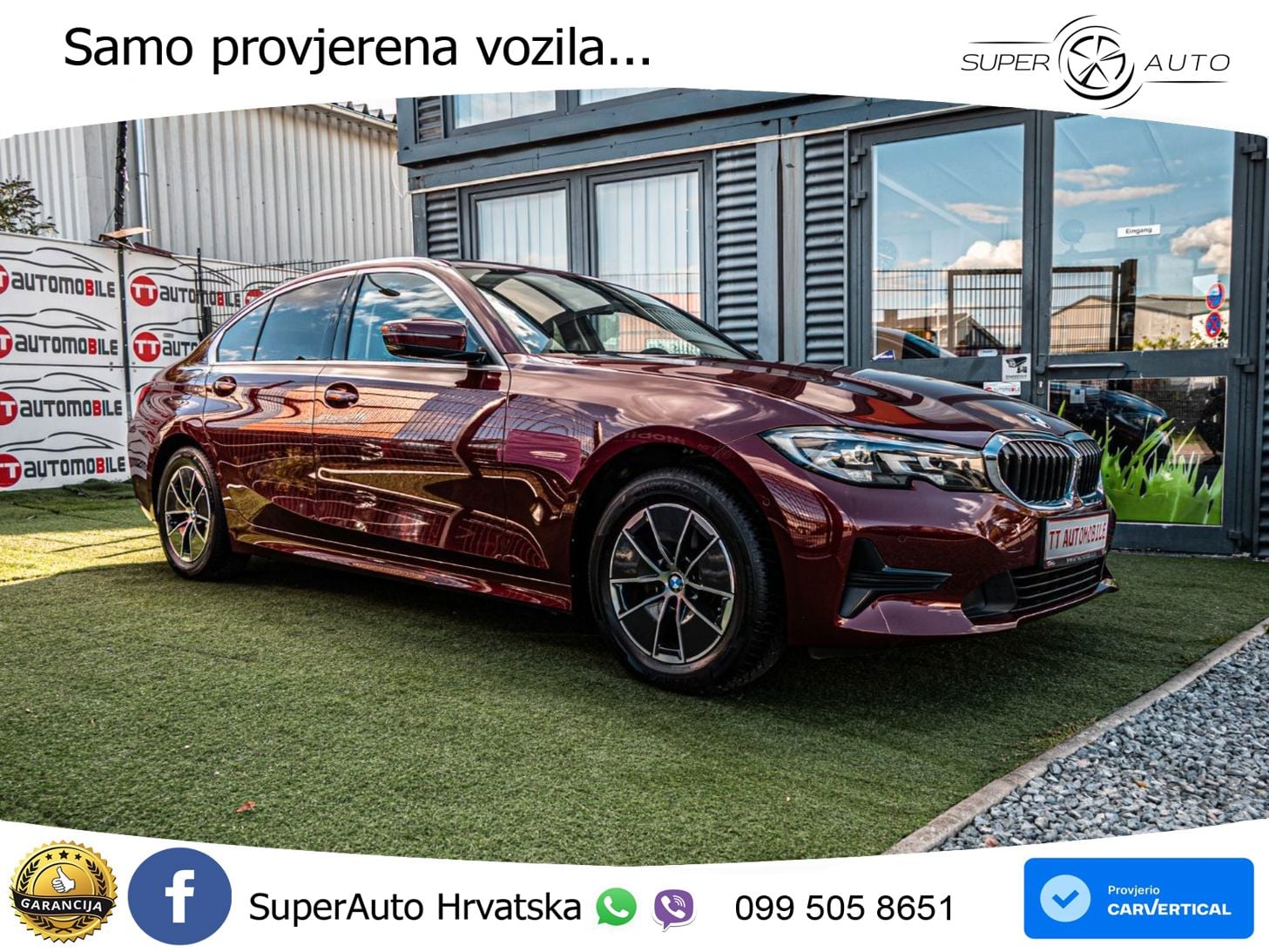 BMW 320i (184 KS) Steptronic Advantage LED+GR SJED+ACC