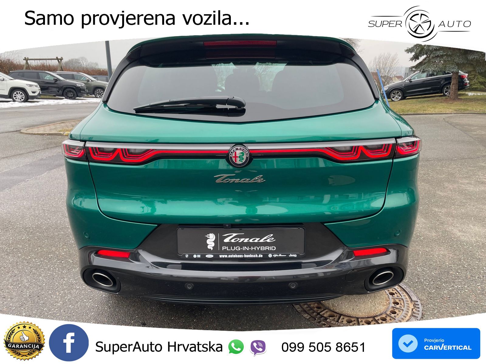 Alfa Romeo Tonale 1.3 T MultiAir (280 KS) Plug-in Hybrid eQ4 Automatic LED+GR SJED+ACC