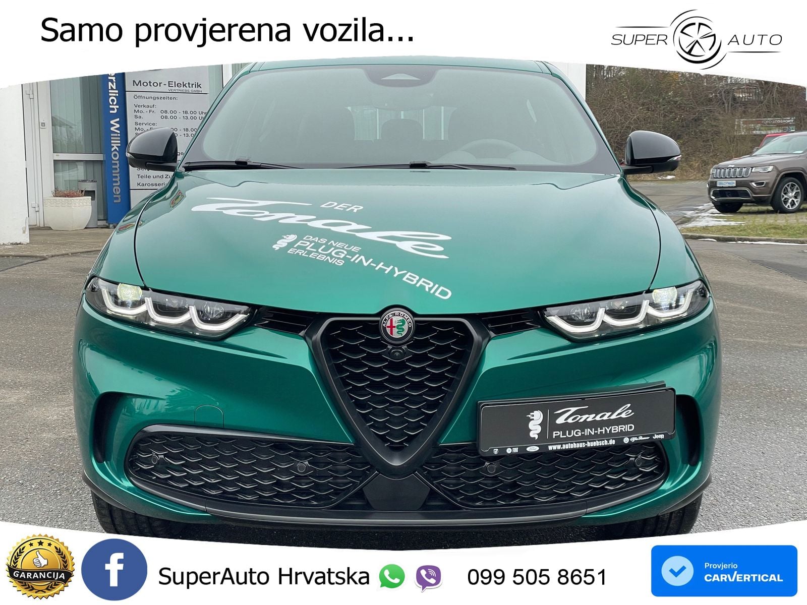 Alfa Romeo Tonale 1.3 T MultiAir (280 KS) Plug-in Hybrid eQ4 Automatic LED+GR SJED+ACC