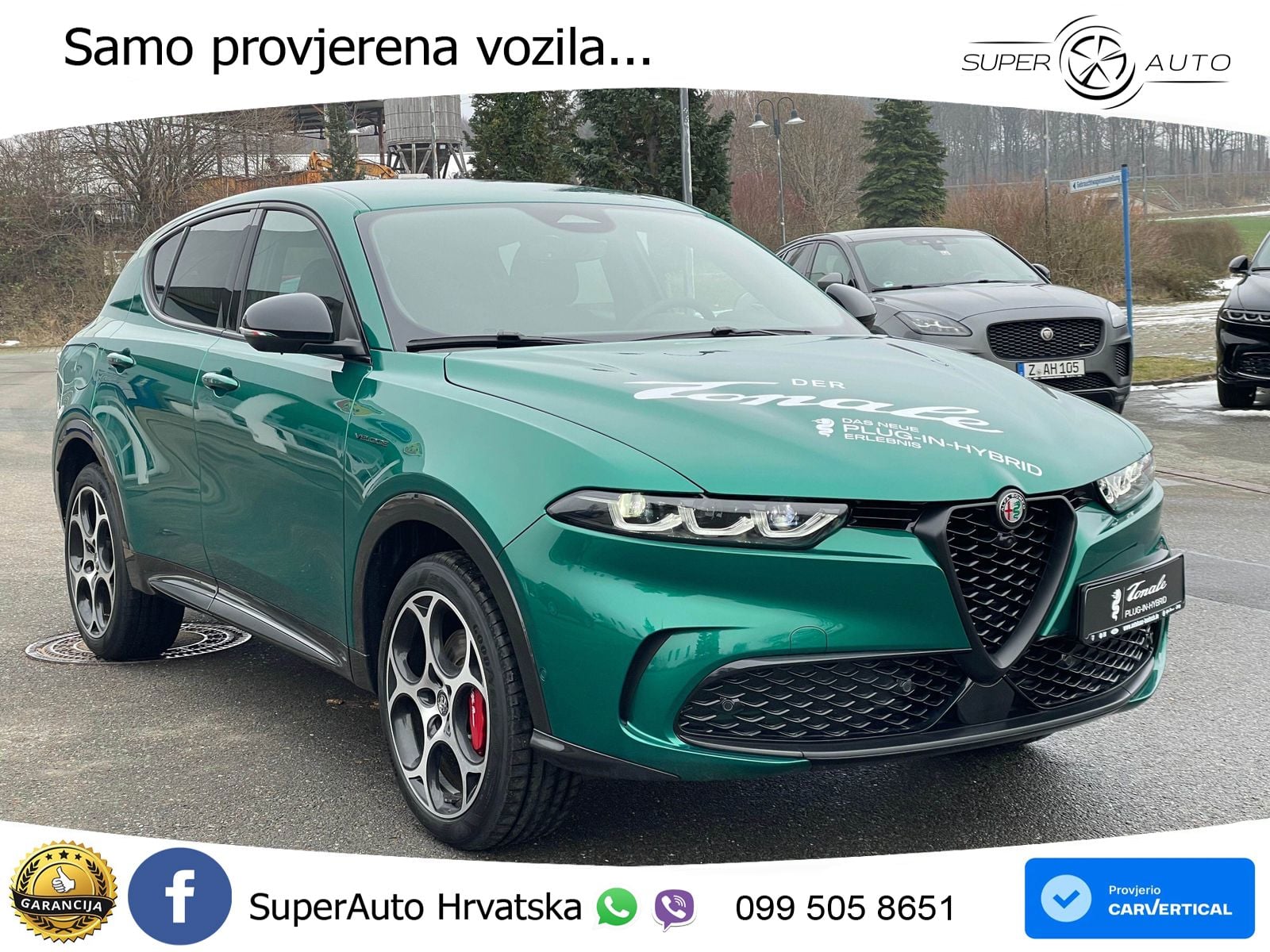 Alfa Romeo Tonale 1.3 T MultiAir (280 KS) Plug-in Hybrid eQ4 Automatic LED+GR SJED+ACC