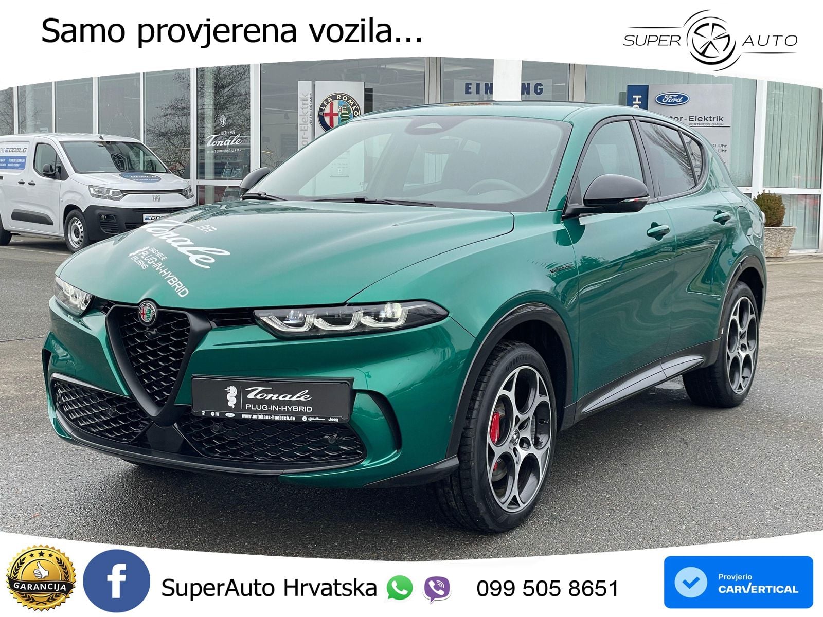 Alfa Romeo Tonale 1.3 T MultiAir (280 KS) Plug-in Hybrid eQ4 Automatic LED+GR SJED+ACC