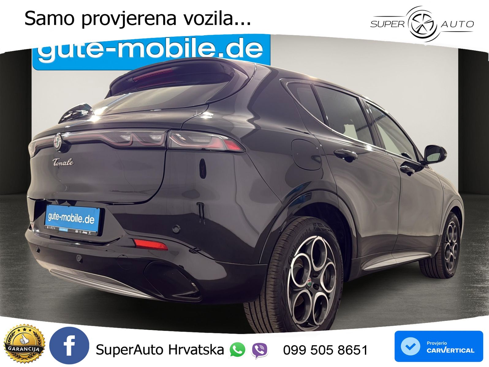Alfa Romeo Tonale 1.5 VGT (160 KS) 48V-Hybrid TCT LED+ACC