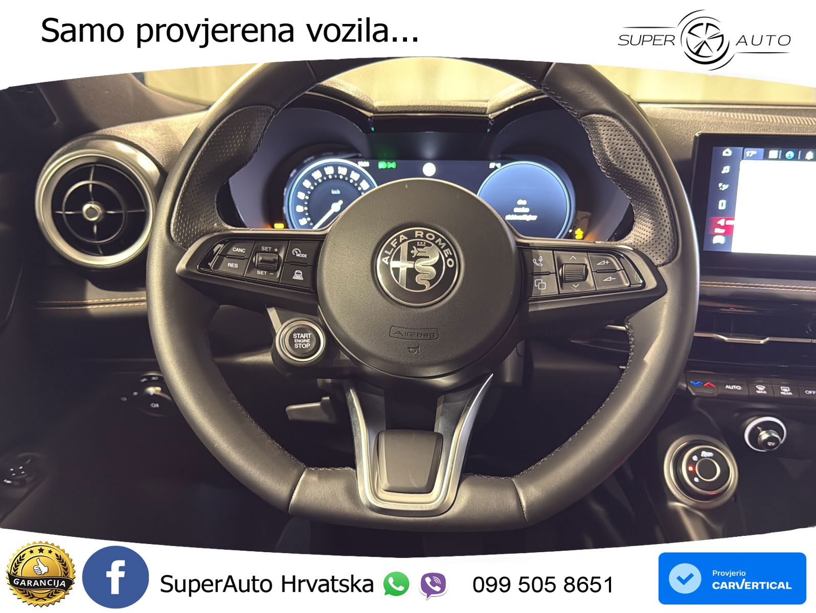 Alfa Romeo Tonale 1.5 VGT (160 KS) 48V-Hybrid TCT LED+ACC