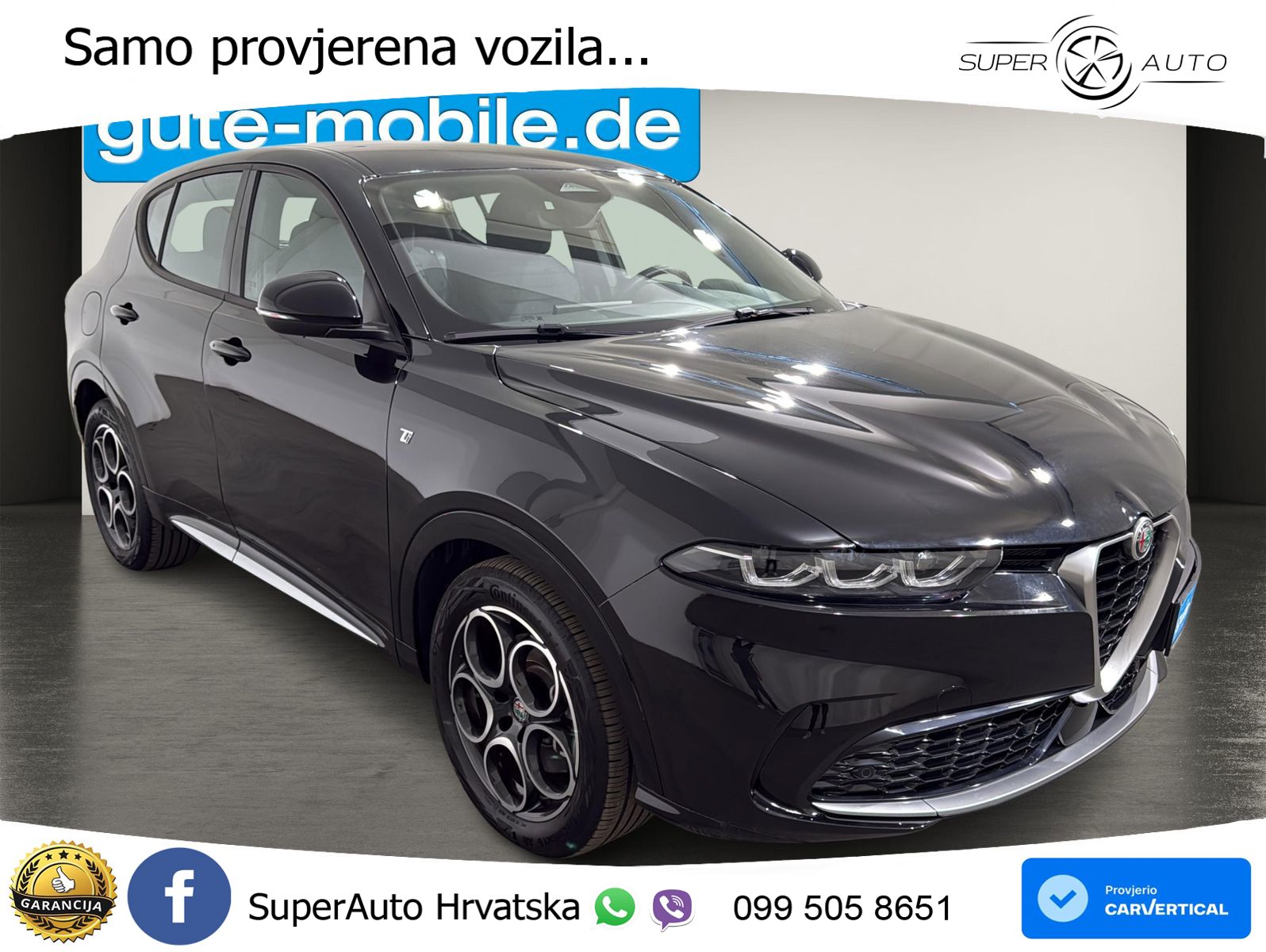 Alfa Romeo Tonale 1.5 VGT (160 KS) 48V-Hybrid TCT LED+ACC
