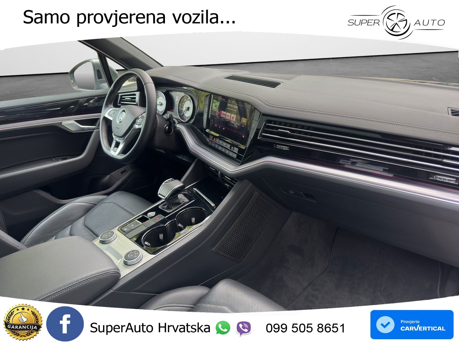 Volkswagen Touareg 3.0 V6 TDI (286 KS) 4MOTION Tiptronic R-Line ZRAČNI+ACC+GR SJED+KAM+PANO