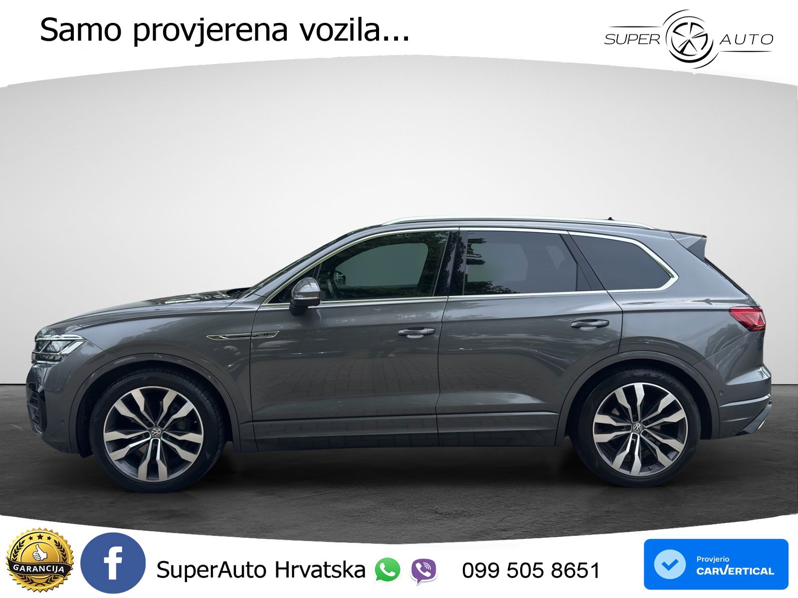Volkswagen Touareg 3.0 V6 TDI (286 KS) 4MOTION Tiptronic R-Line ZRAČNI+ACC+GR SJED+KAM+PANO