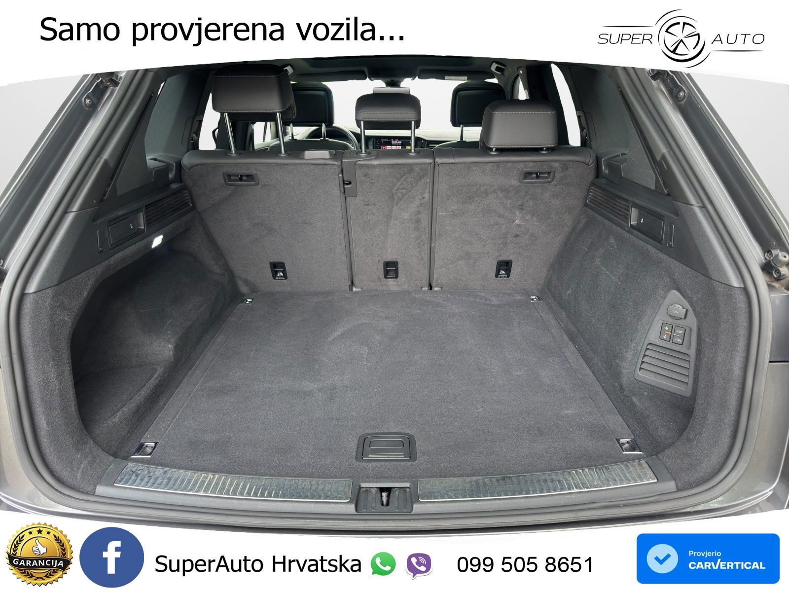 Volkswagen Touareg 3.0 V6 TDI (286 KS) 4MOTION Tiptronic R-Line ZRAČNI+ACC+GR SJED+KAM+PANO