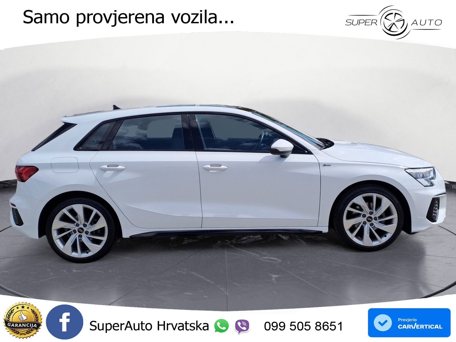 Audi A3 35 TFSI (150 KS) S tronic S line LED+GR SJED+ACC
