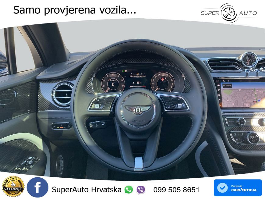 Bentley Bentayga Speed 4.0 V8 (650 KS) AWD Automatic LED+GR SJED+ACC