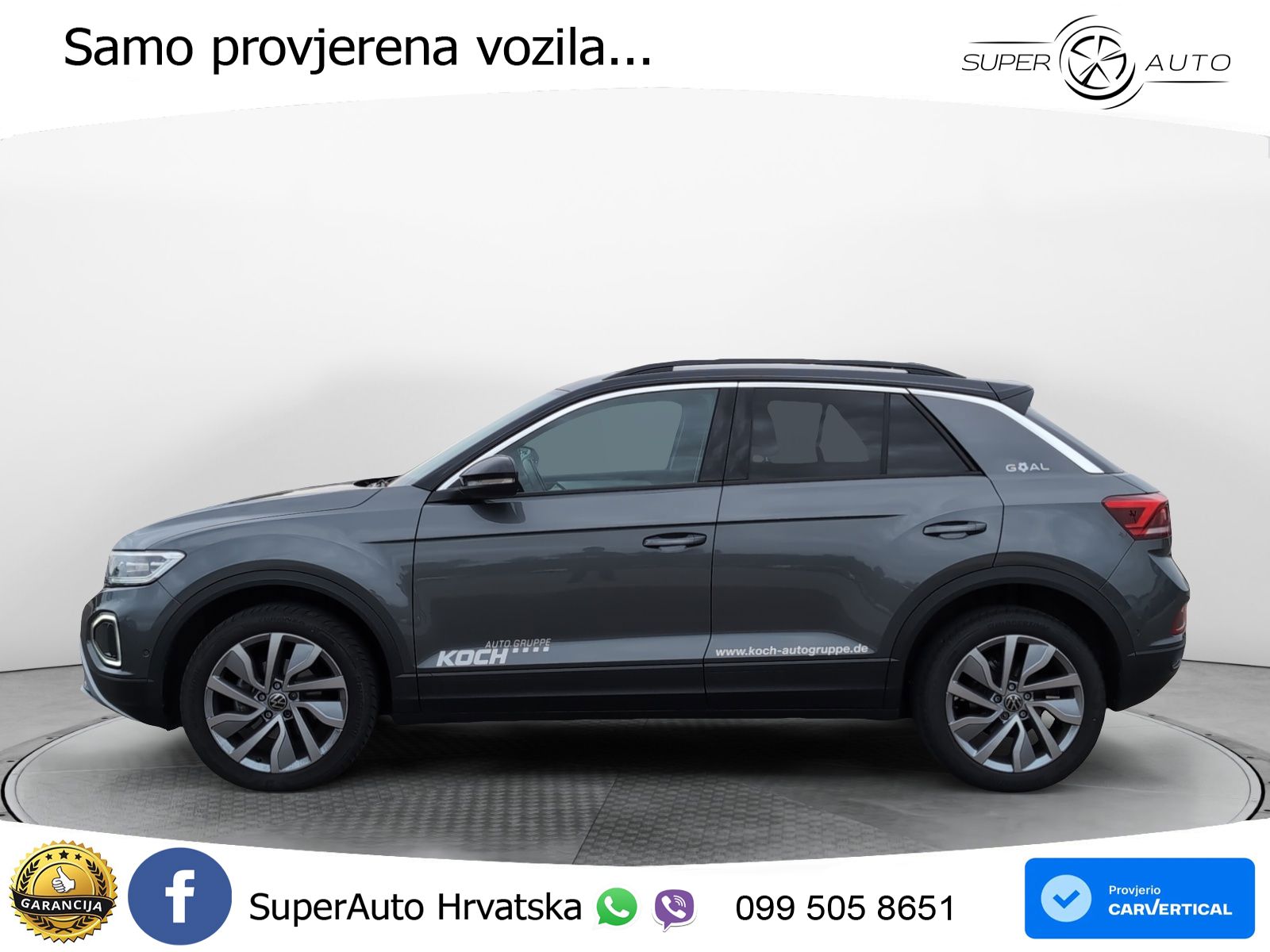 Volkswagen T-Roc 1.5 TSI (150 KS) DSG LED+GR SJED+ACC
