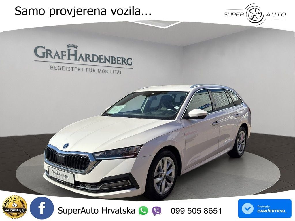 Škoda Octavia Combi 2.0 TDI (150 KS) 4x4 DSG LED+GR SJED+ACC
