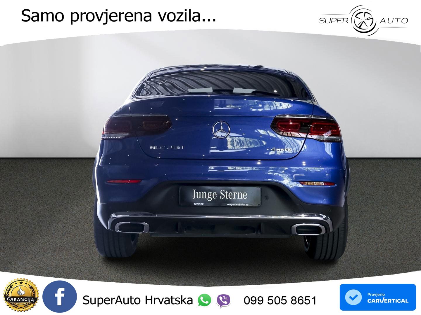 Mercedes GLC Coupe 200 (197 KS) 4MATIC G-TRONIC AMG