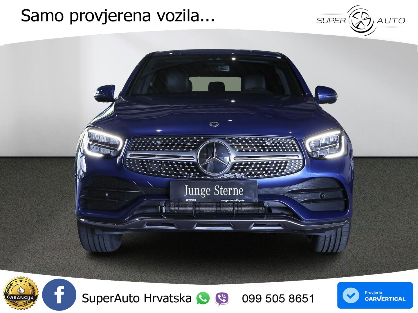 Mercedes GLC Coupe 200 (197 KS) 4MATIC G-TRONIC AMG