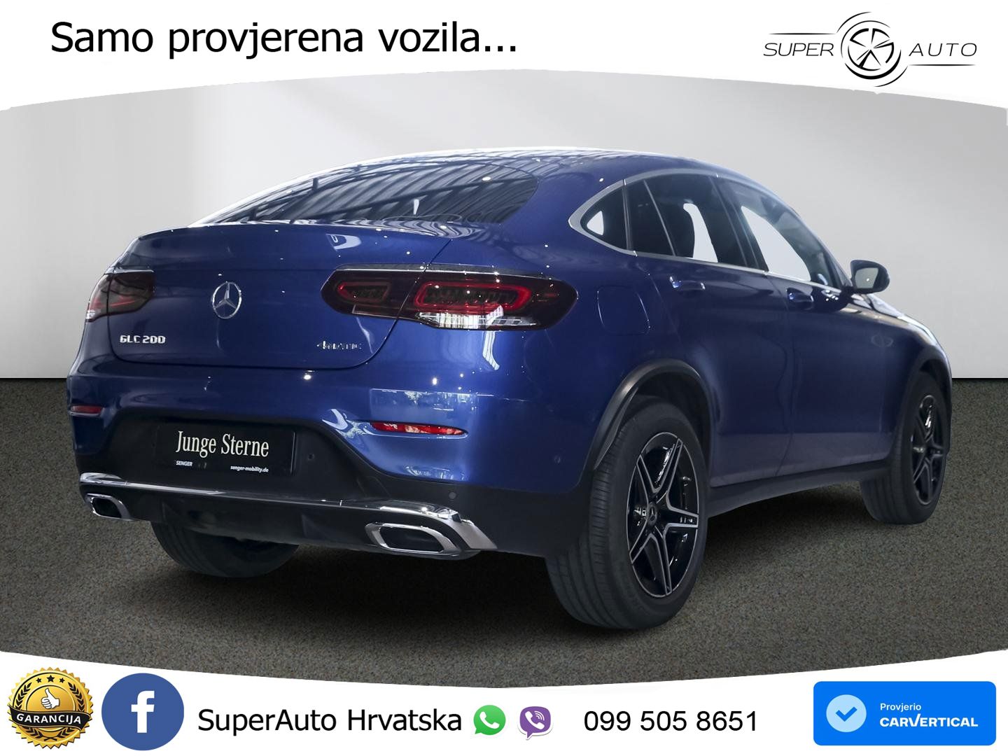 Mercedes GLC Coupe 200 (197 KS) 4MATIC G-TRONIC AMG