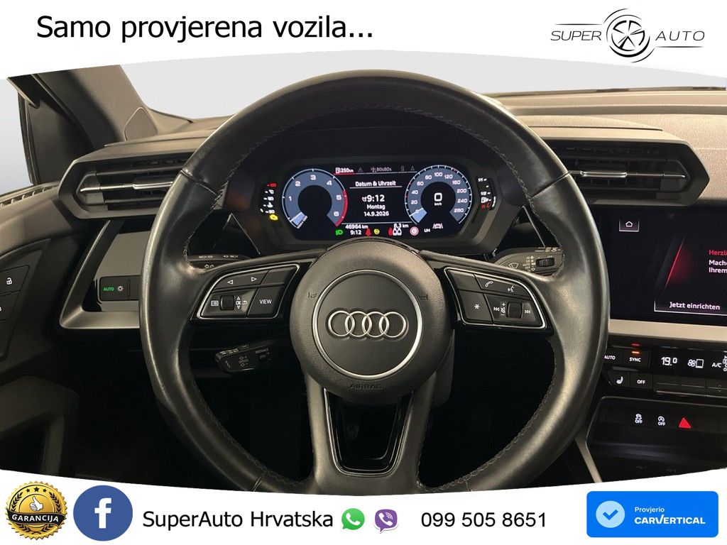Audi A3 30 TDI (116 KS)