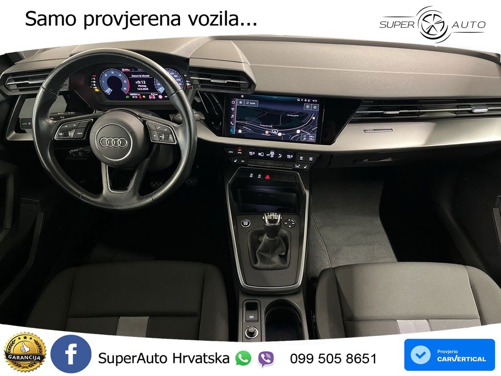 Audi A3 30 TDI (116 KS)