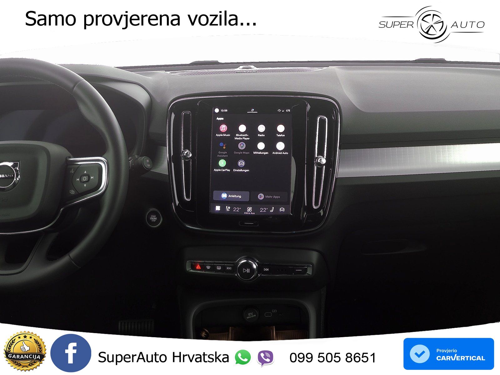 Volvo XC40 2.0 B3 163 KS Automatic LED+GR SJED+ACC
