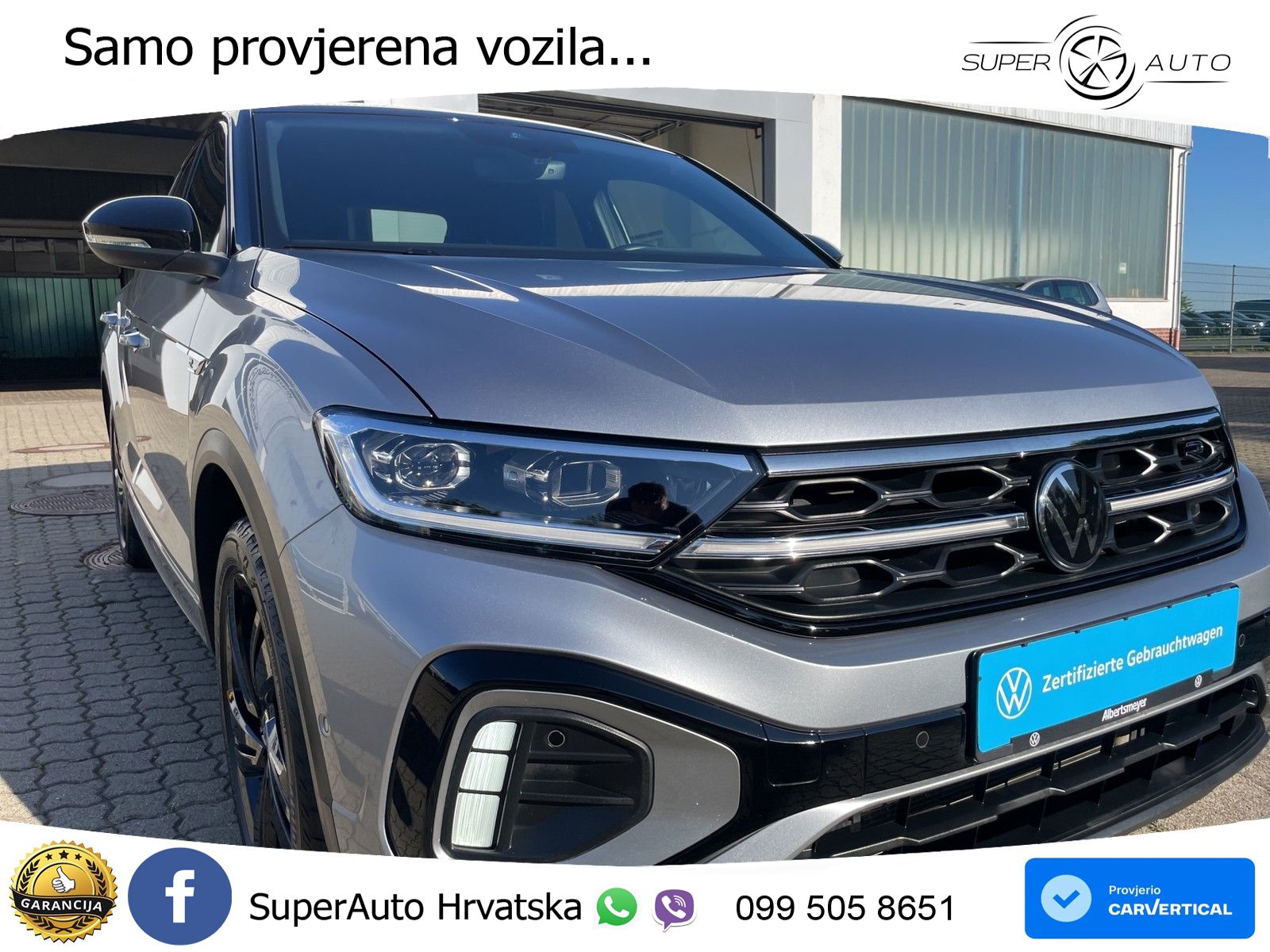 Volkswagen T-Roc 1.5 TSI (150 KS) LED+GR SJED+ACC