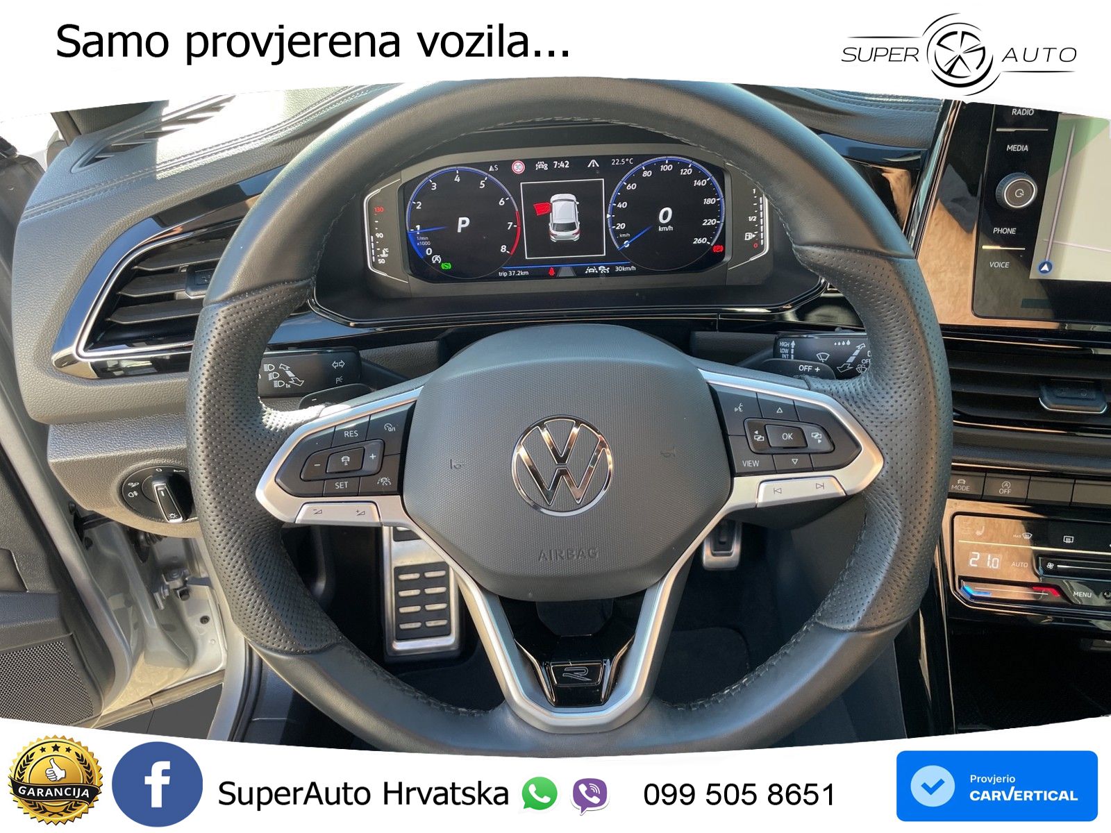 Volkswagen T-Roc 1.5 TSI (150 KS) LED+GR SJED+ACC