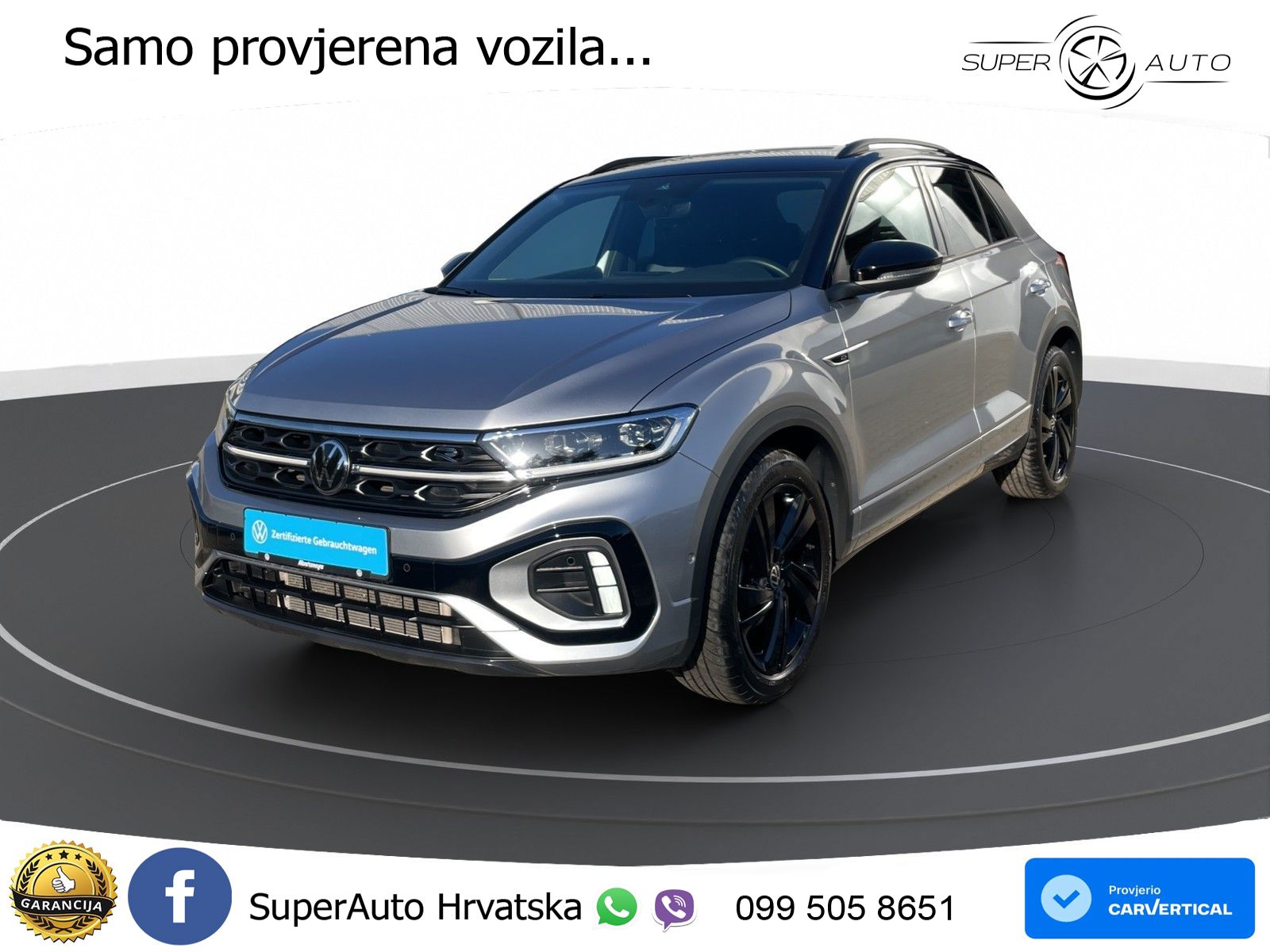 Volkswagen T-Roc 1.5 TSI (150 KS) LED+GR SJED+ACC