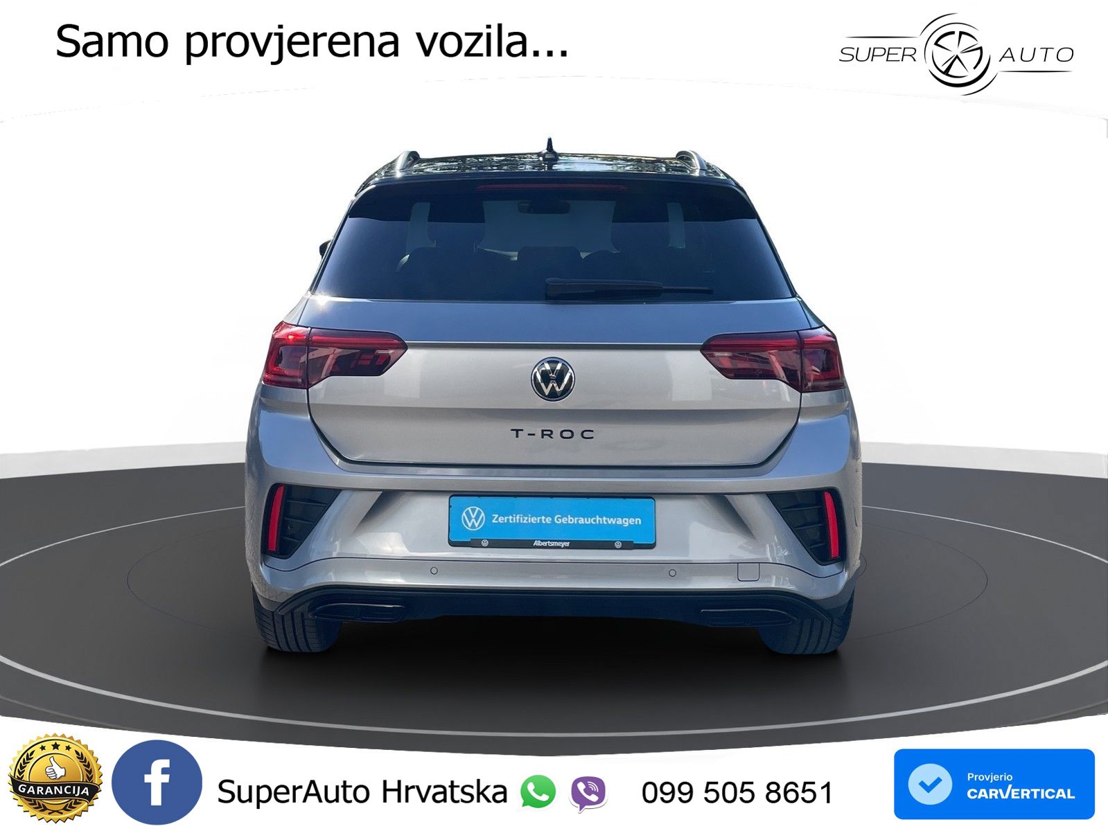Volkswagen T-Roc 1.5 TSI (150 KS) LED+GR SJED+ACC