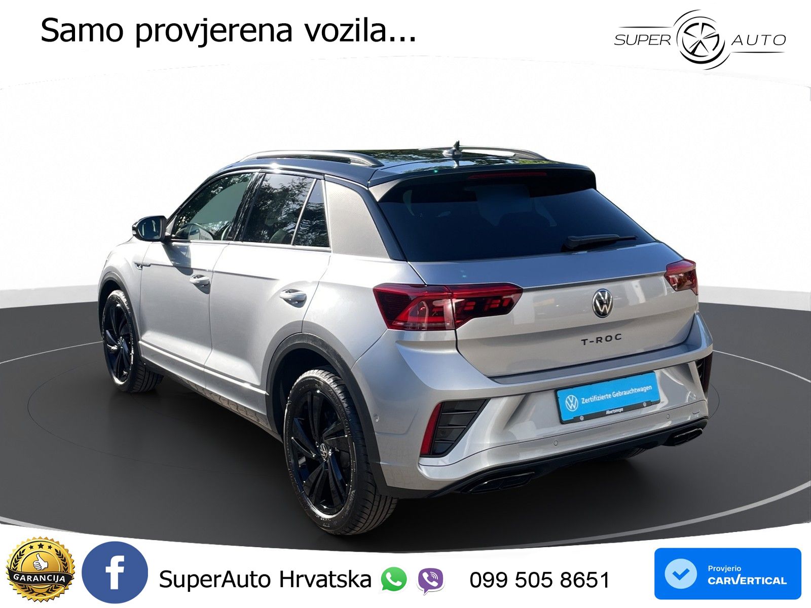 Volkswagen T-Roc 1.5 TSI (150 KS) LED+GR SJED+ACC