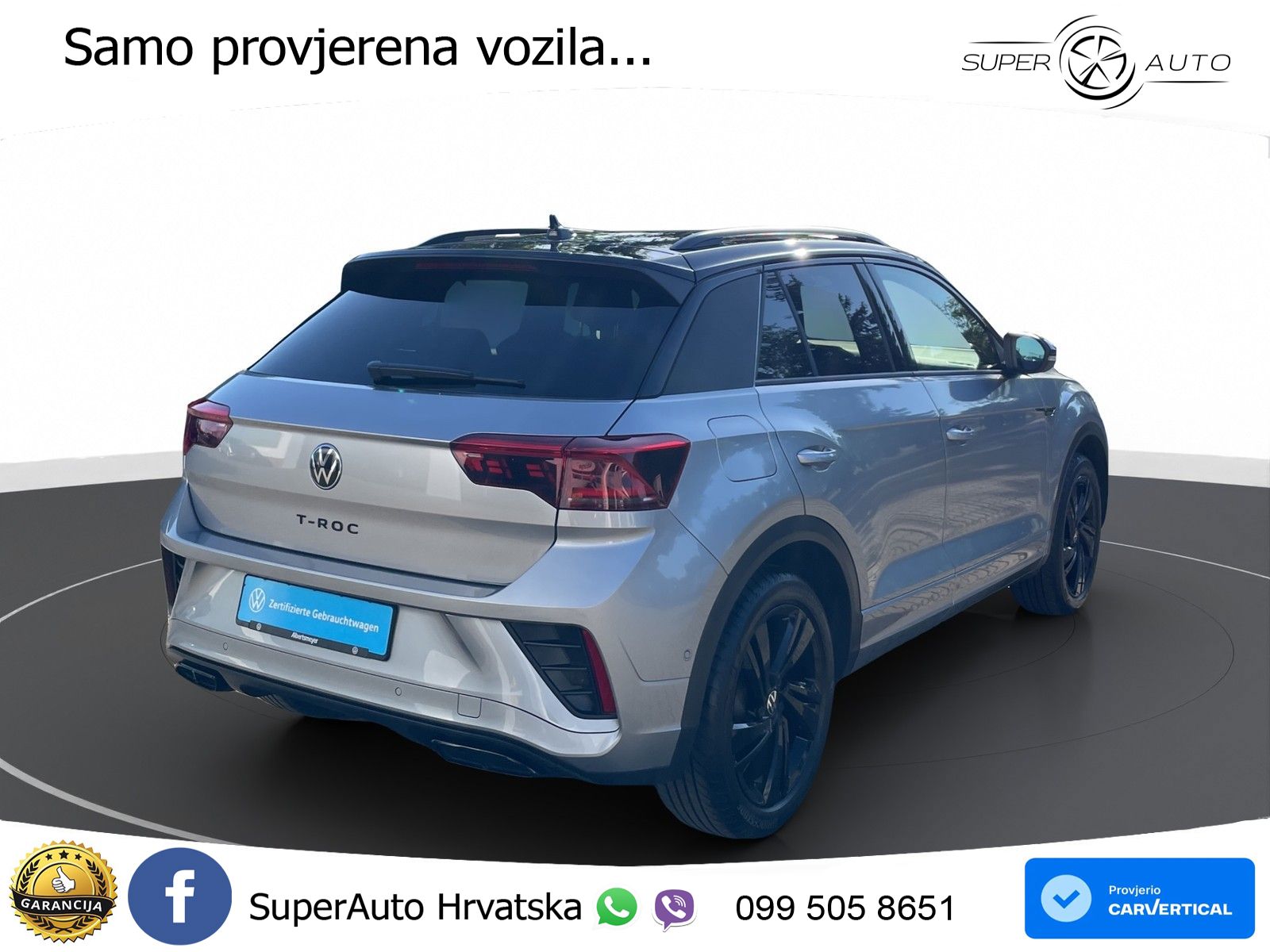 Volkswagen T-Roc 1.5 TSI (150 KS) LED+GR SJED+ACC