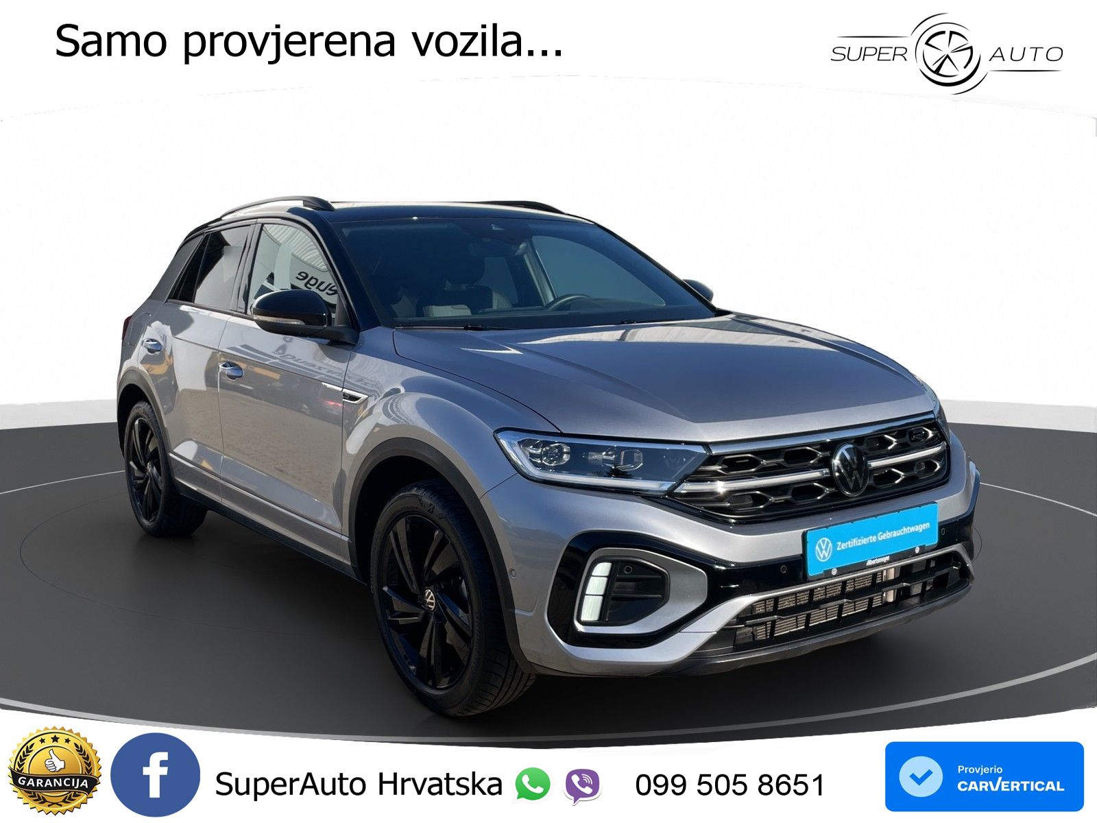Volkswagen T-Roc 1.5 TSI (150 KS) LED+GR SJED+ACC