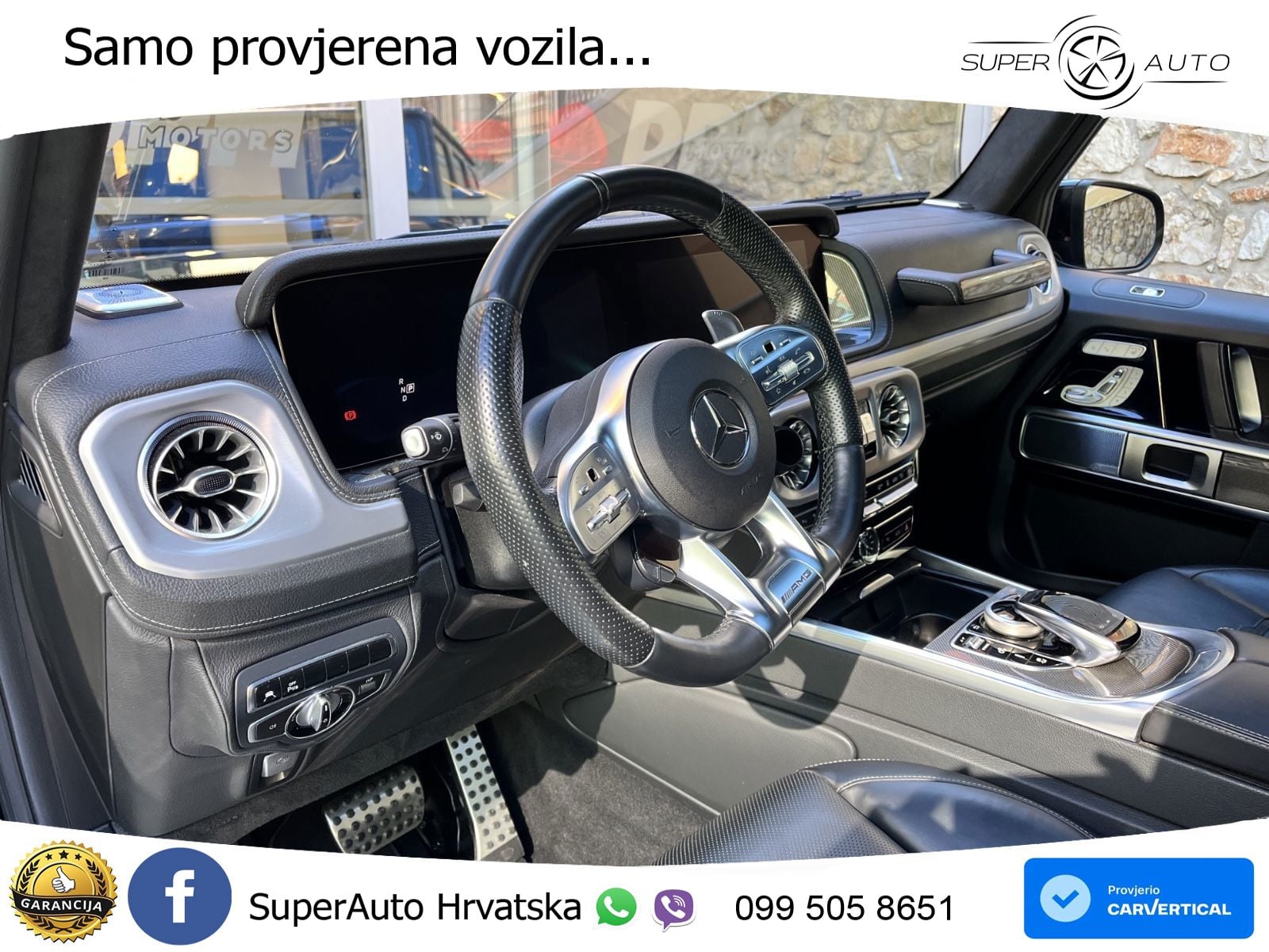 Mercedes AMG G 63 Long V8 (585 KS) 4MATIC 9G-TRONIC AMG SPEEDSHIFT PLUS