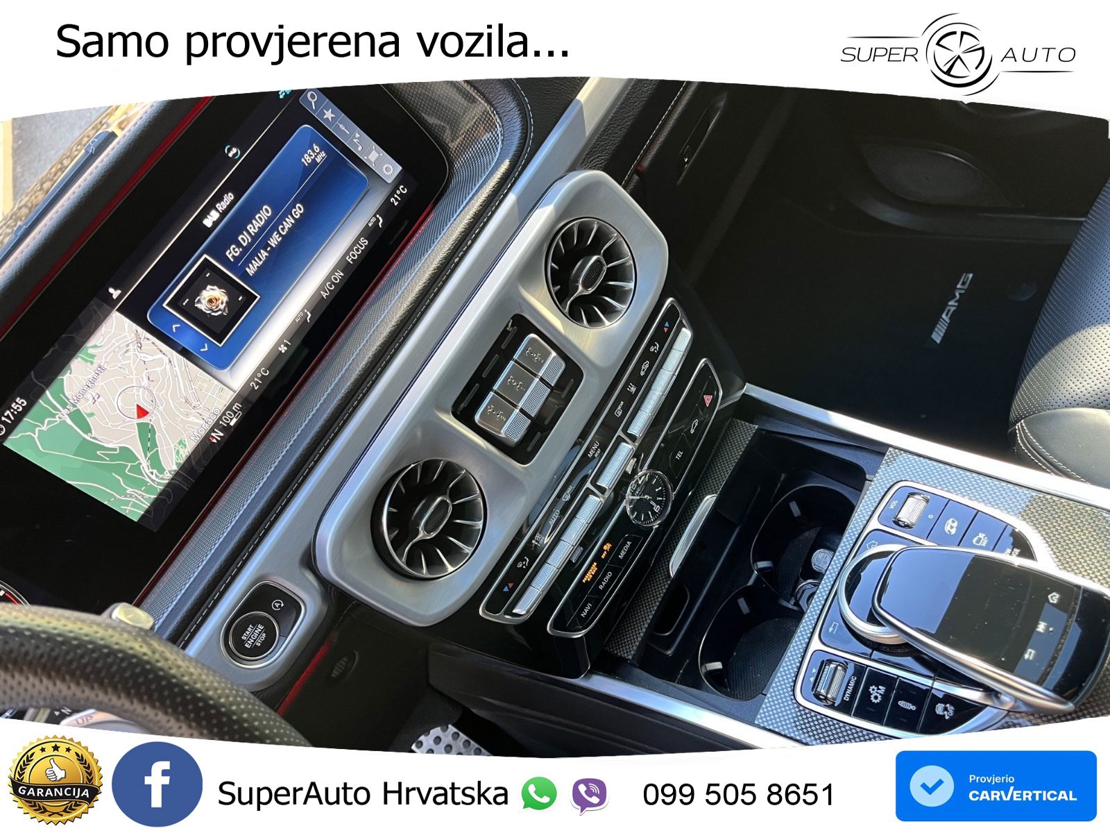 Mercedes AMG G 63 Long V8 (585 KS) 4MATIC 9G-TRONIC AMG SPEEDSHIFT PLUS