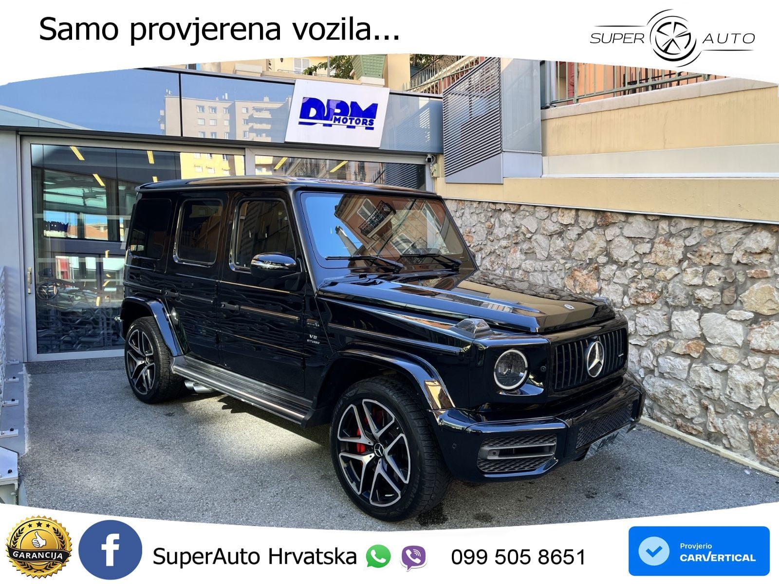 Mercedes AMG G 63 Long V8 (585 KS) 4MATIC 9G-TRONIC AMG SPEEDSHIFT PLUS