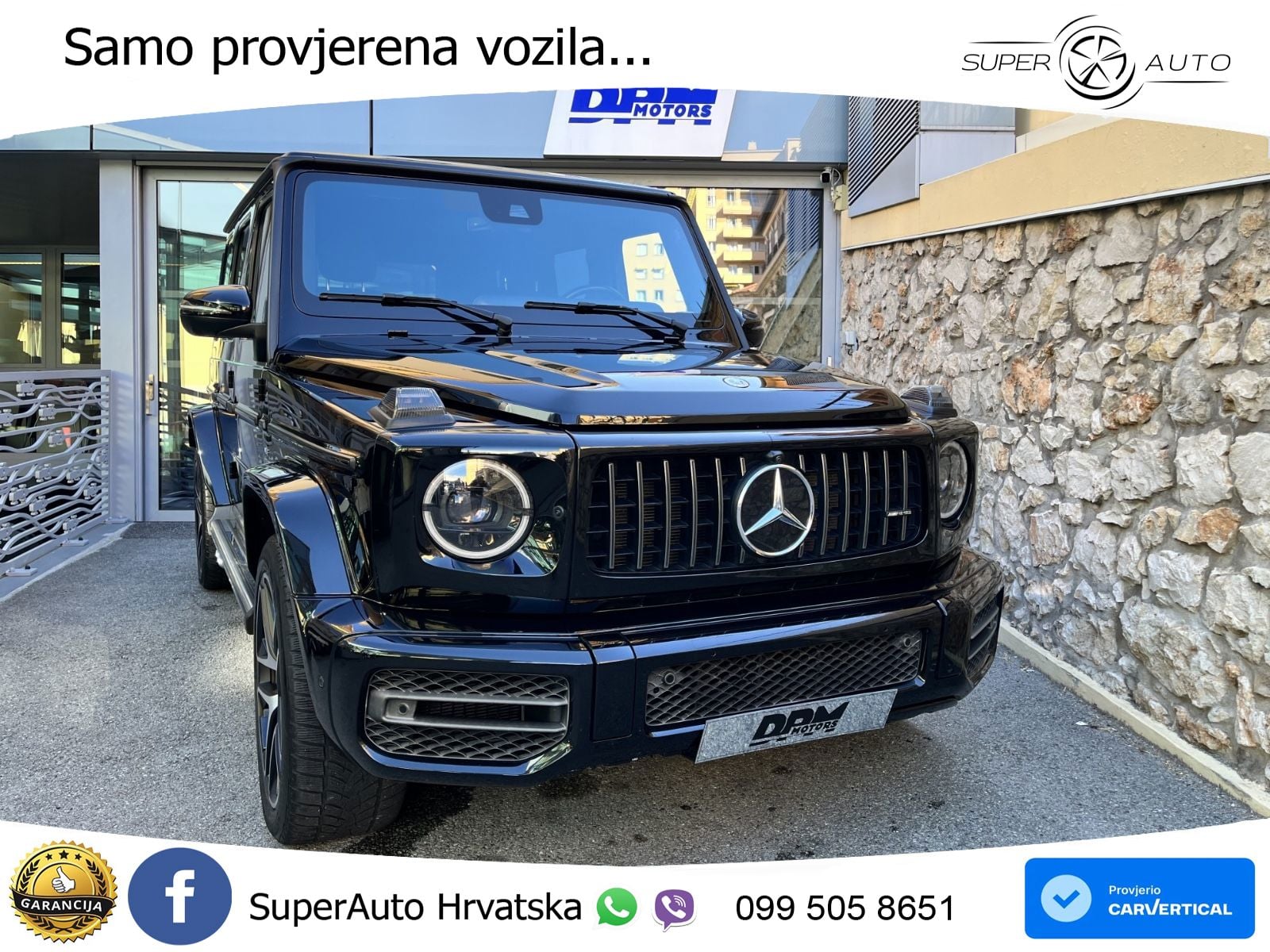 Mercedes AMG G 63 Long V8 (585 KS) 4MATIC 9G-TRONIC AMG SPEEDSHIFT PLUS