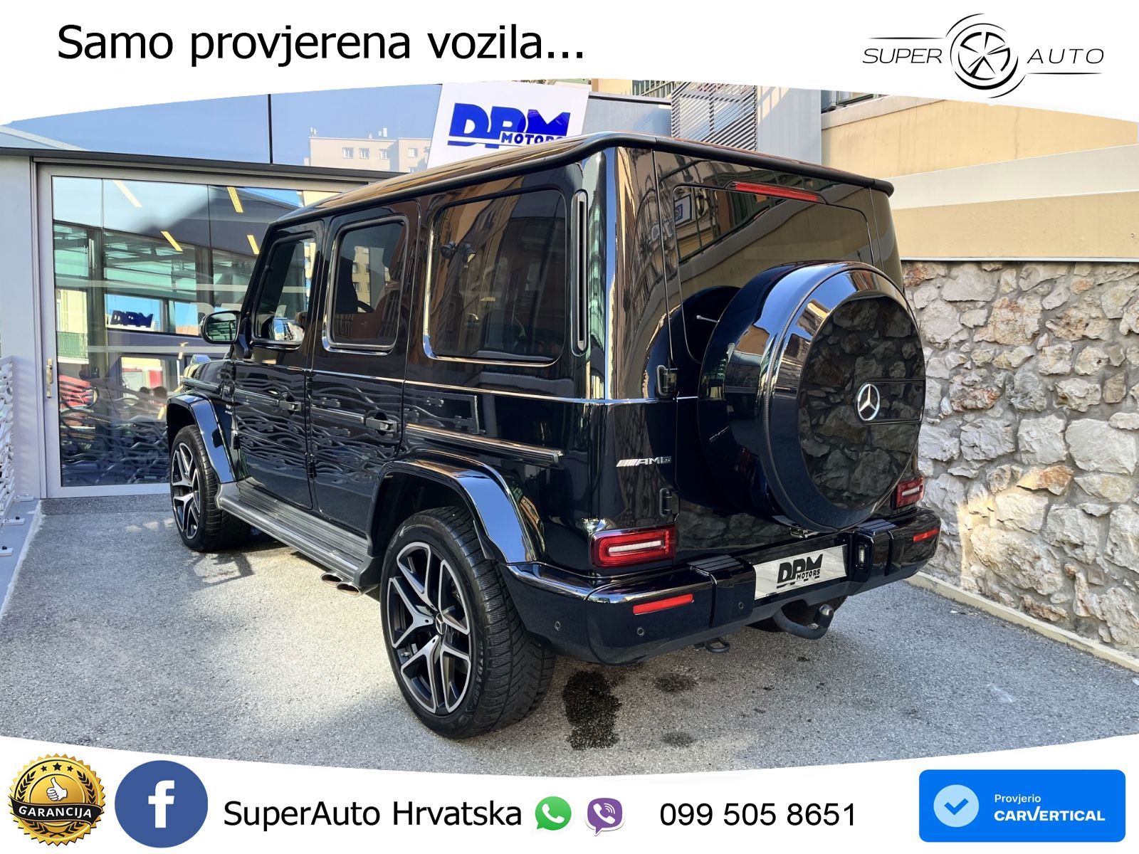 Mercedes AMG G 63 Long V8 (585 KS) 4MATIC 9G-TRONIC AMG SPEEDSHIFT PLUS