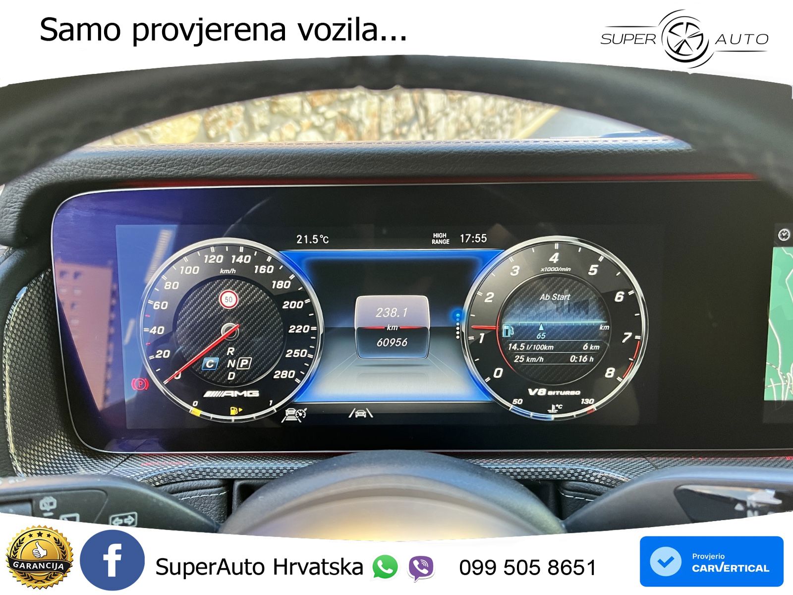 Mercedes AMG G 63 Long V8 (585 KS) 4MATIC 9G-TRONIC AMG SPEEDSHIFT PLUS