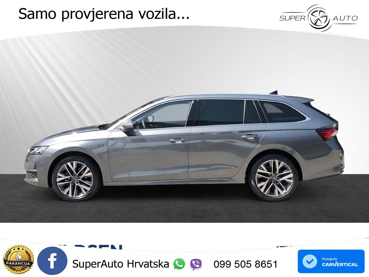 Škoda Octavia Combi 2.0 TDI (150 KS) DSG LED+GR SJED+ACC