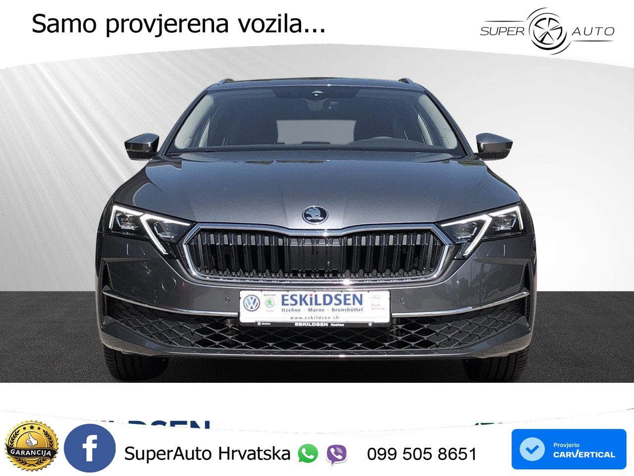 Škoda Octavia Combi 2.0 TDI (150 KS) DSG LED+GR SJED+ACC