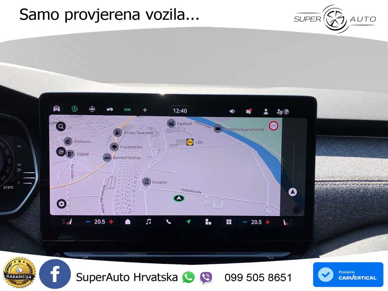 Škoda Octavia Combi 2.0 TDI (150 KS) DSG LED+GR SJED+ACC