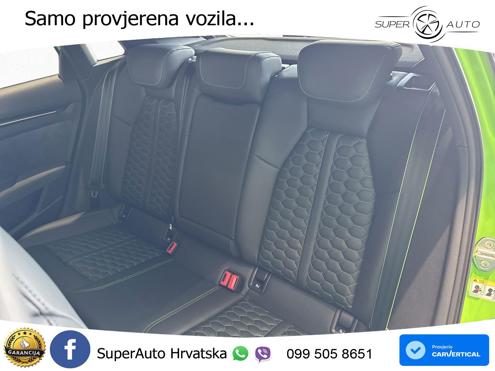 Audi RS3 Sedan 2.5 TFSI (400 KS) quattro S tronic ACC+HEAD+GR SJED+360+PANO